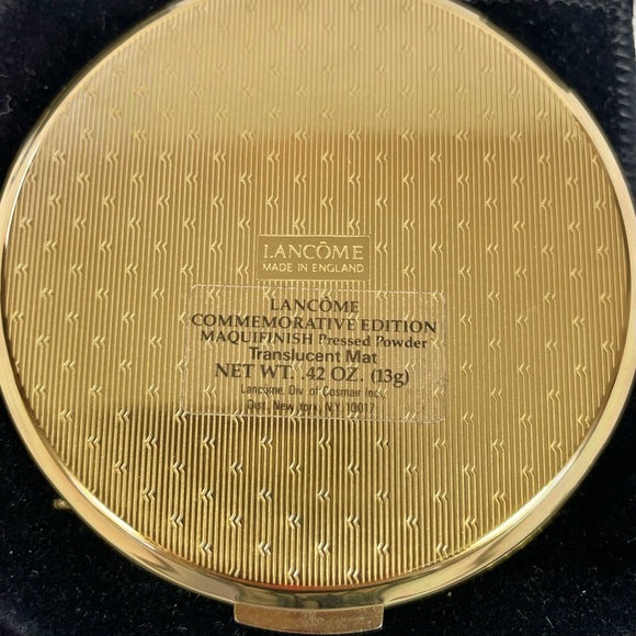 Vintage Lancome Commemorative Edition Maquifinish Pressed Powder Compact - Picture 6 of 10